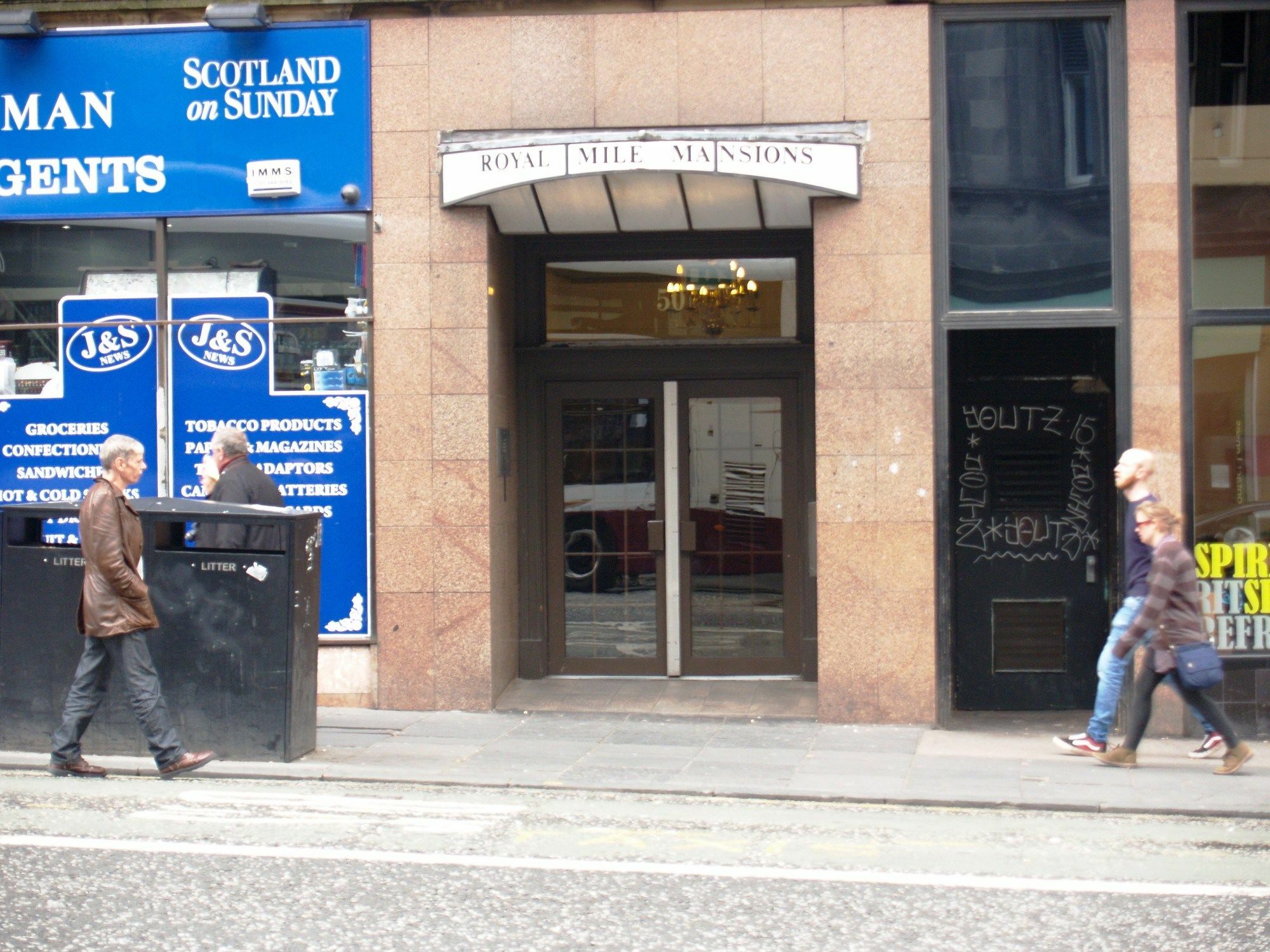 Royal Mile Mansions By Edinburgh City Apartments Екстер'єр фото